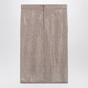 Giuseppe di Morabito Midi skirt with silver rhinestones