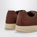 Ferragamo braune Ledersneaker