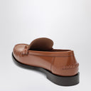 Ferragamo Mokassin mit Kette New Vara Farbe Leder