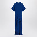 Ferragamo Long blue dress with draping