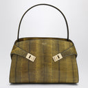 Ferragamo Hug Soft M bag in ginger/dark brown