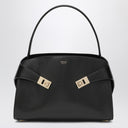 Ferragamo Black leather Hug M handbag