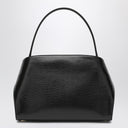 Ferragamo Black leather Hug M handbag