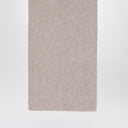The Row Beige Luthgard scarf in cashmere and silk blend