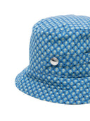 Cappello a secchiello Alexander McQueen con stampa teschio