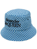 Chapéu bucket Alexander McQueen com estampa de caveira