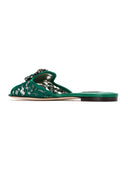 Chinelo Dolce & Gabbana em renda com cristais