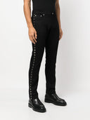 Alexander McQueen Mid-Rise Skinny-Jeans