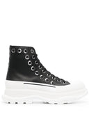 Alexander McQueen 트레드 슬릭 앵클 부츠