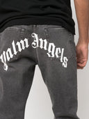 Calça Jeans Palm Angels Preta