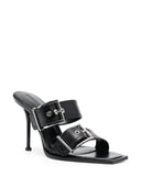 Alexander McQueen 100mm Schnallensandalen aus Leder