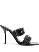 Alexander McQueen 100mm Schnallensandalen aus Leder