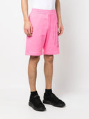 Shorts da tuta con stampa graffiti Alexander McQueen