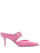 Mules con detalle de puntera metálica de 75 mm de Alexander McQueen
