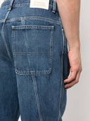 Alexander Mcqueen Jeans mit weitem Bein und Einsätzen