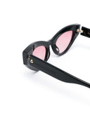 Óculos de sol com armação cat-eye Alexander McQueen