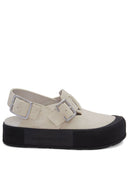 Tamancos de couro Alexander McQueen