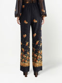 Etro Gerade Hose mit Paisley-Muster