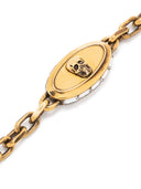 Bracciale a catena con dettaglio teschio Alexander McQueen