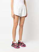 Shorts Balenciaga com cós elástico e boca flare