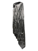 Robe midi effet métallisé Balenciaga