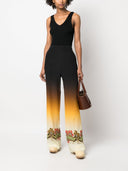 Etro Grafik-Print gerade geschnittene Hose