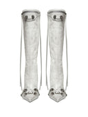 Stivali in pelle Balenciaga cagole