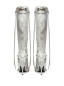 Stivali in pelle Balenciaga cagole