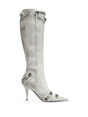 Stivali in pelle Balenciaga cagole
