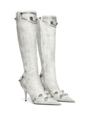 Stivali in pelle Balenciaga cagole