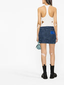 Saia jeans mini Off White