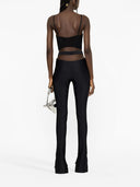 MUGLER Hosen Schwarz