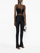 MUGLER Hosen Schwarz