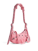Balenciaga Le Cagole XS Jeans-Schultertasche