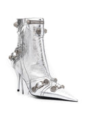 Bota de cano curto Balenciaga Cagole de couro