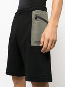Alexander McQueen zweifarbige elastische Trainingsshorts