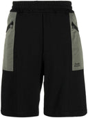 Shorts Esportivos Bicolores com Elástico Alexander McQueen