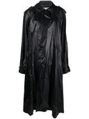 Saint Laurent abrigo Trench extragrande con hombreras