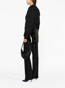 Moletom Cropped Estampado Off White