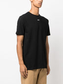 T-shirt in cotone con logo Off White