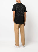 T-shirt in cotone con logo Off White