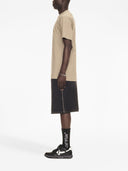 T-shirt in cotone con logo Off White