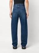 Jeans dritti a vita alta Off White