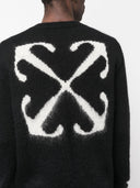 Maglione Girocollo Freccia Off White
