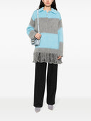 Etro Minikleid mit Fransenrand