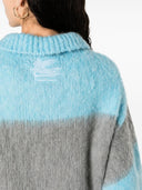 Etro Minikleid mit Fransenrand