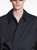 Balenciaga dekonstruierter Baumwollmantel