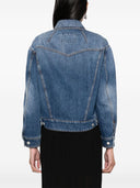 Chaqueta vaquera corta Alexander McQueen