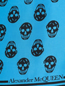 Lenço de seda Skull Alexander McQueen