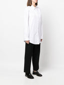 Camicia lunga in popeline Maison Margiela